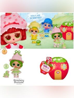 LOL Surprise Strawberry Shortcake Tots Scented Dolls Play Set Lime Chiffon #92